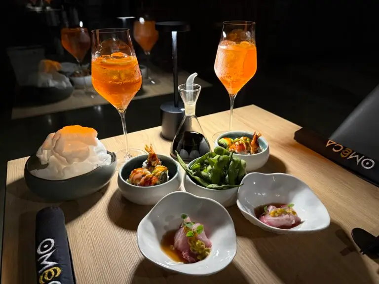Uramaki al gambero e Carpaccio di ricciola mmmhhh