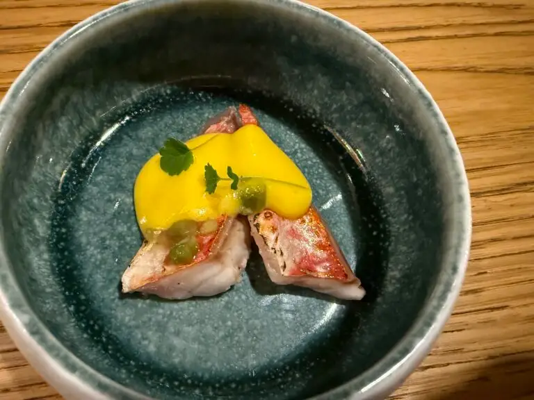 Triglia con salsa